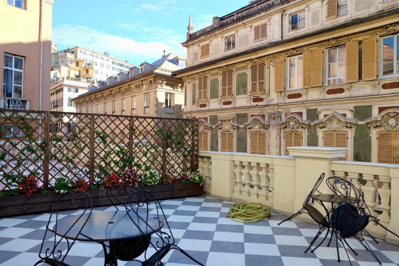 Monolocale Di Pregio Palazzo Dei Rolli Lejlighed Genova Eksteriør billede
